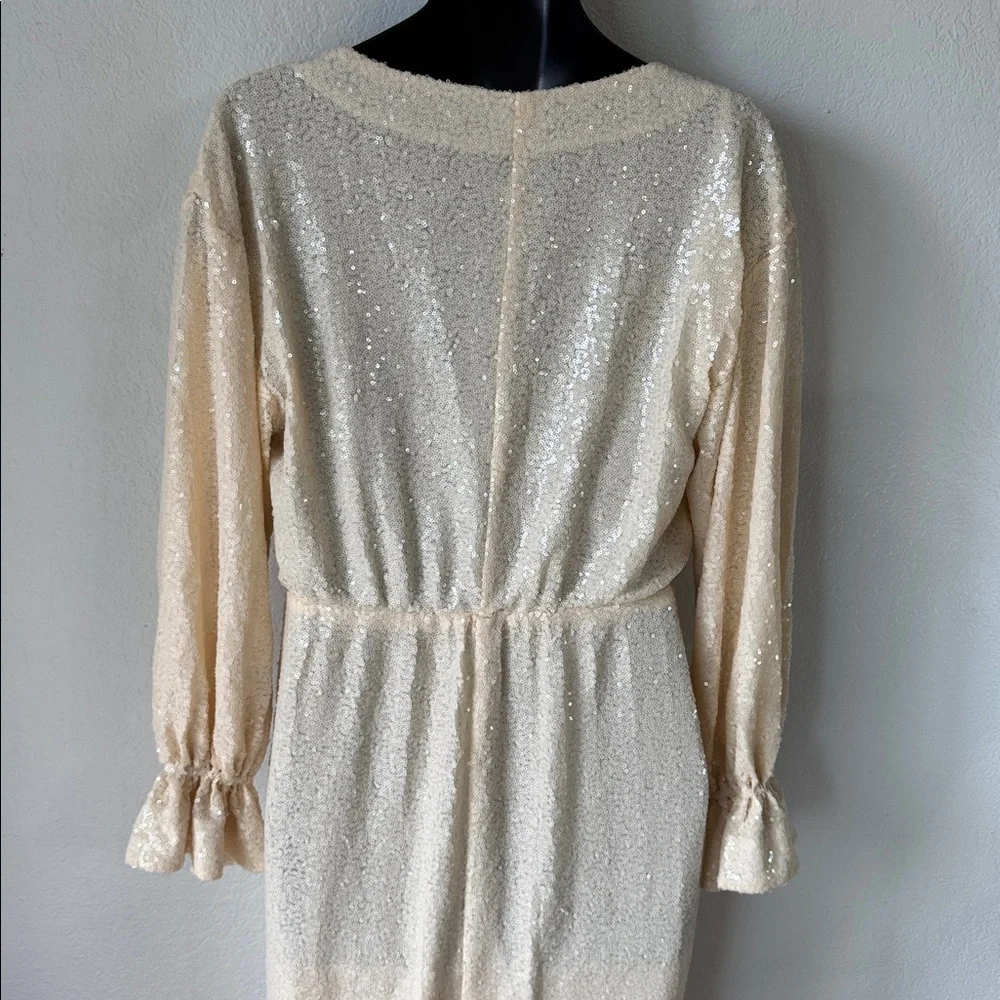 LPA Cream‎ Sequin Dress - Picture 6 of 7